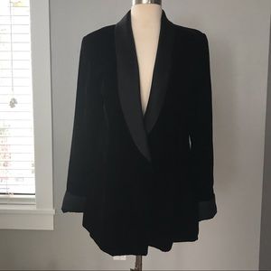 Bob Mackie vintage smoking tuxedo jacket